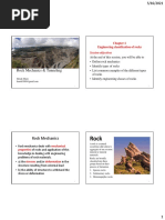 Rock Mechanics: Chapter-1 Engineering Classification of Rocks