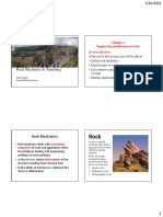 Rock Mechanics: Chapter-1 Engineering Classification of Rocks