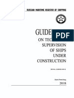 Guidelines: On Technical Supervision of Ships Under Construction