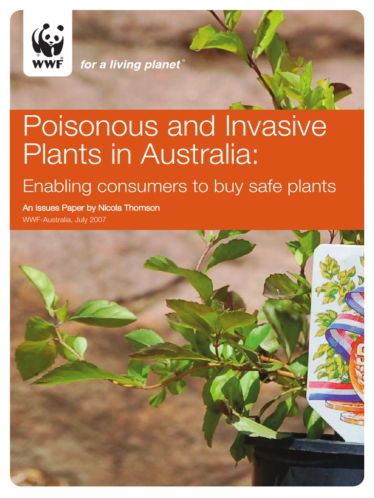 Poisonous and Invasive Plants in Australia 1jul07 PDF Pet Poison