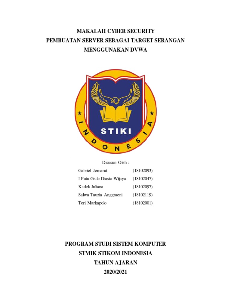 Makalah Cyber Security | PDF