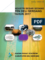 Direktori Industri Besar Sedang Kabupaten Deli Serdang 2017