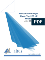 Manual de Utilizacao Mastertool Iec Xe (Mt8500)
