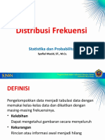 Materi 2 - Distribusi Frekuensi