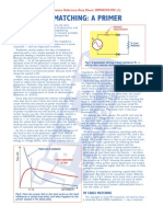 Impedance Matching: A Primer: Jaycar Electronics Reference Data Sheet: IMPMATCH PDF