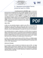 Fato Relevante - Aquisição Da Sociedade Técnica Educacional Da Lapa S.A. (FAEL)