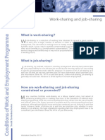 ILO Geneva document explores work-sharing and job-sharing