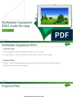 RMA Control system redundancy MHSE