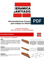 Charla Online Recomendaciones Técnicas para trabajos en Albañilería envío