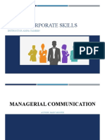 Managerial Communication Skills