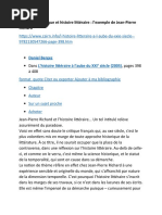 Critique thématique et histoire littéraire-FRAG