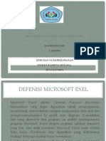 Pengenalan Aplikasi Microsoft Exel: Hasriningsih C1906044