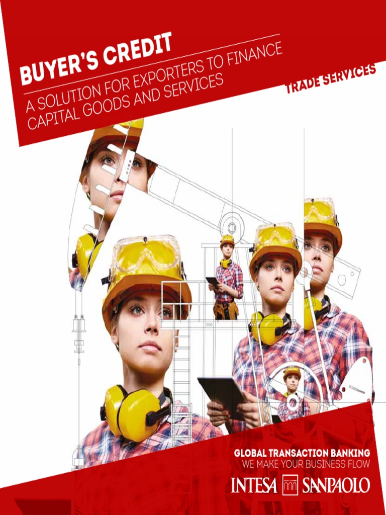 Buyer'S C Redit Ion For E Xporte Rstof Inance Goods and Se Rvices