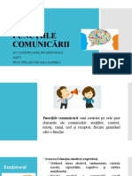 5 Funcțiile Comunicării