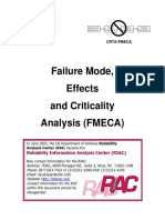 Failure Modes Effect and Criticality Analysis RAC 1993