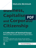 Business Capitalism and Corporate Citizenship