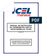 TD-550 Manual de Instruções