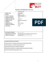 In Collaboration With Staffordshire University: First Sit Individual Assignment