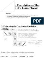 3.3 Notes: Correlations - The Strength of A Linear Trend: Objectives