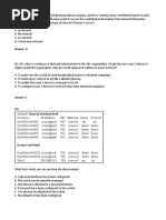 MCQ Quiz Reva 25questions