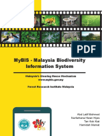 MyBIS - Malaysia Biodiversity Information System, Malaysia&#39 S Clearing House Mechanism (August 2020)