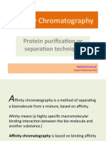 Affinity Chromatography: Protein Purification or Separation Technique