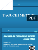 Taguchi Method Lecture 01