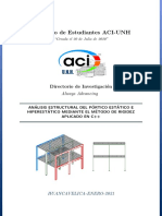 Análisis estructural de pórtico mediante método rigidez C