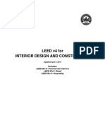 Leed v4 For Interior Design and Construc