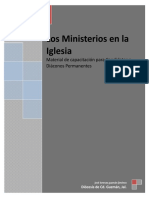 Los Ministerios en La Iglesia Material de Capacitación para DiácsPerms