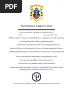 Download The Bedan Journal of Psychology  2011 vol 1 by San Beda Alabang  SN51003946 doc pdf