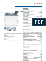 Ficha Técnica Lavavajillas