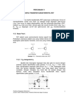 Perc - 11 Transfer Karakteristik JFET