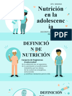 Nutricion y Dieto Terapia