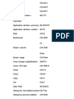 Shortcutkeys For Ms-Office