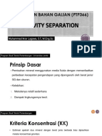 PTP366_PBG_Gravity Separation
