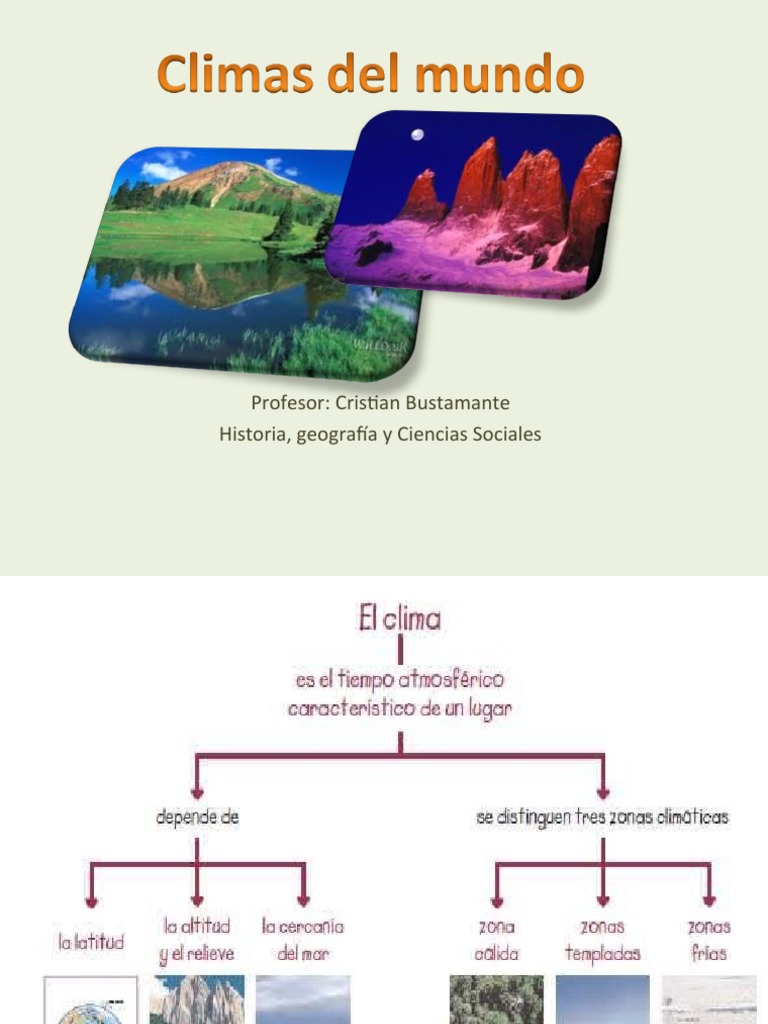Climas y paisajes de América | PDF | Clima templado | Clima