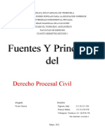 Derecho procesal y sus origenes en Venezuela