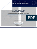 1260 Constancias - IQ - Curso HPLC Iván Gamaliel Méndez Acevedo