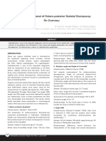 Cephalometric Appraisal of Antero-Posterior Skeletal Discrepancy: An Overview