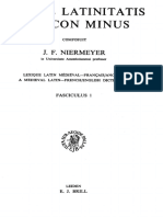 Niermeyer - Medieval Latin-French & English Dictionary - 1993 Ed
