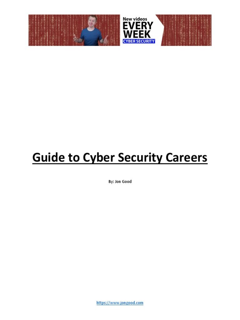 Cyber Security Career Guide eBook | PDF | Comp Tia | Computer Security