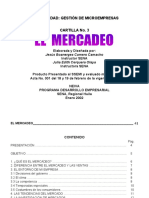 Cartilla de Mercadeo