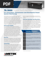 Digital Fault Recorder: For Generation, Transmission and Distribution Power System Monitoring