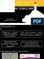 Katarak Senilis Imatur-Dr Yulia, SPM - Melia Novira