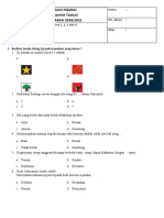 Soal PAT Kelas 1 Tema 5