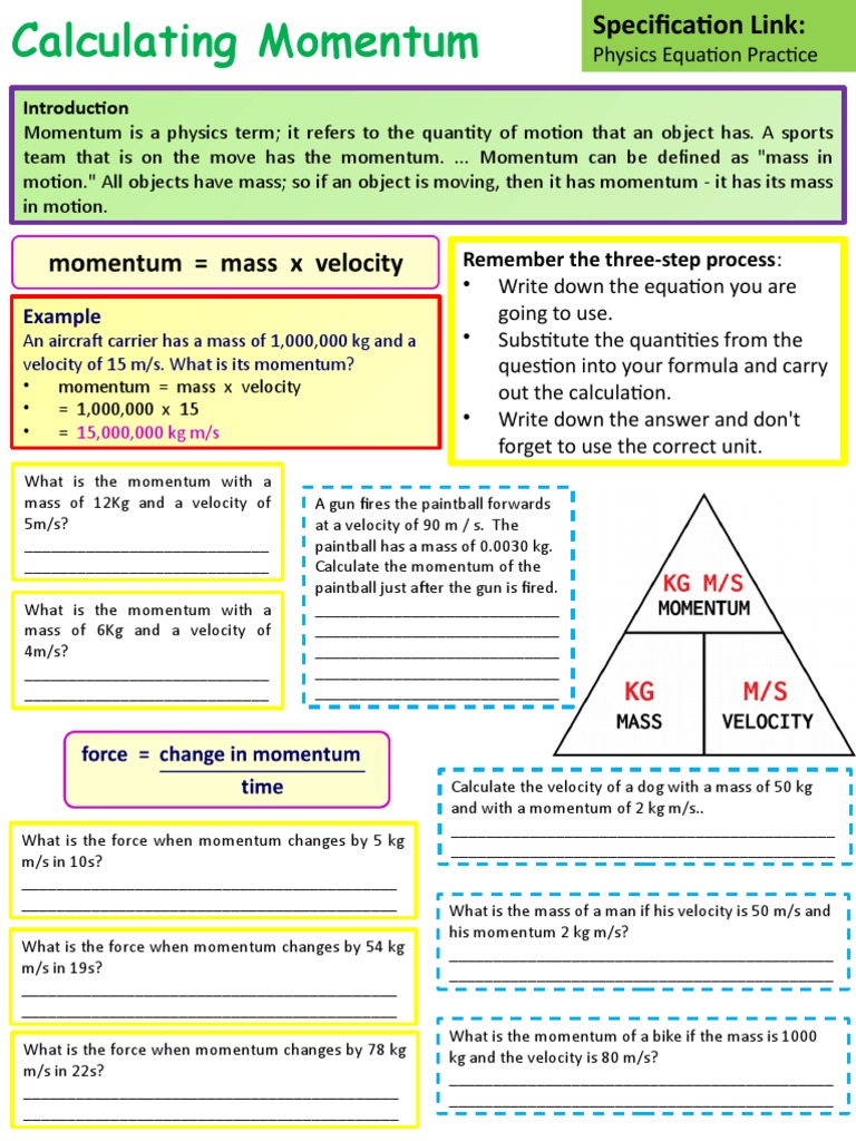 Understanding Momentum: Calculating the Quantity of Motion for Objects