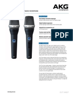 Reference Handheld Dynamic Microphone: Highlights