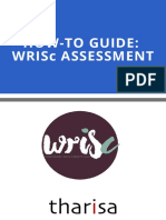 HOW-TO GUIDE: COMPLETE THE WRISC ASSESSMENT (35 characters