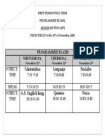 Programmed Exams T1